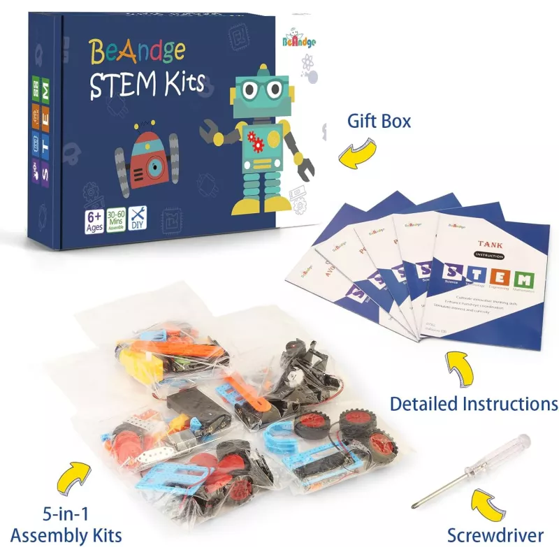 Kits STEM Enfants 6-14 ans | Cadeaux Robots & Sciences